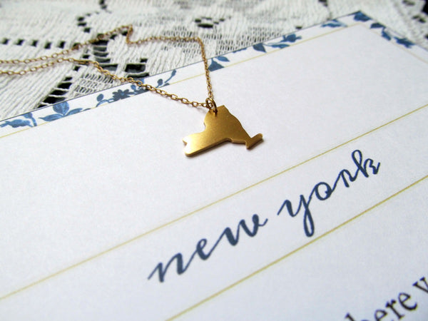 NEW YORK State Necklace