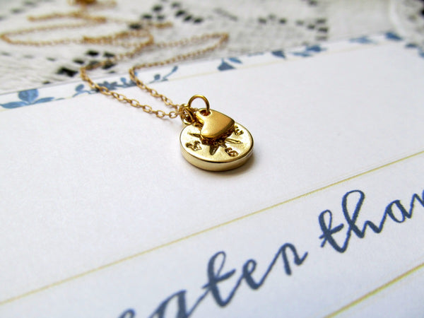 Love Is Greater Than Distance Necklace