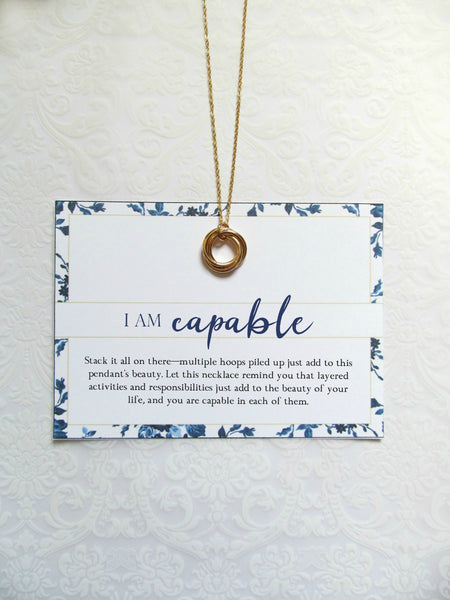 I AM CAPABLE Necklace
