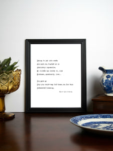 THANK YOU Acrostic Poem Print | 5x7" or 8x10"