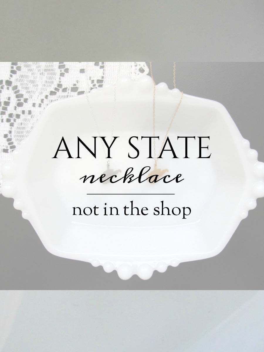 ANY State Necklace | Custom Ordered