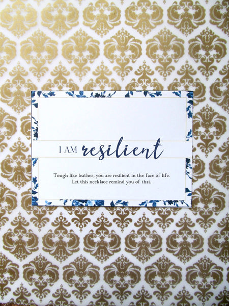 I AM RESILIENT Necklace