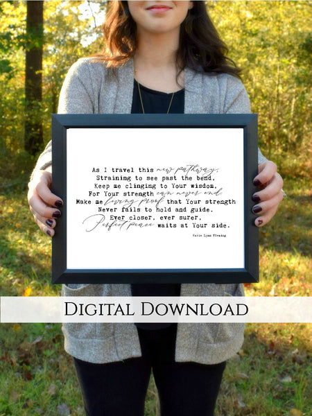 Perfect Peace Digital Printable | 5x7" and 8x10"