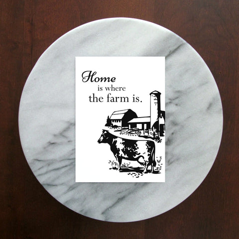Home is Where the Farm Is Print | 5x7" or 8x10"