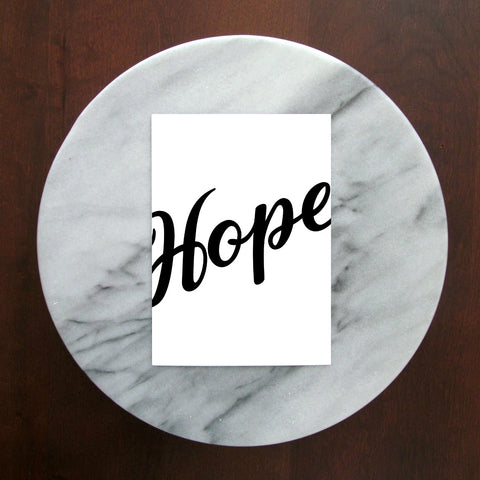 Hope Cursive Print | 5x7" or 8x10"