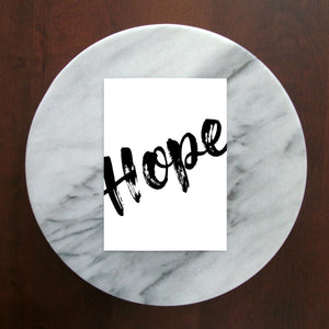 Hope Word Art Print | 5x7" or 8x10"