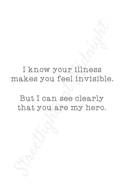 You Are My Hero Greeting Card - Blank Inside