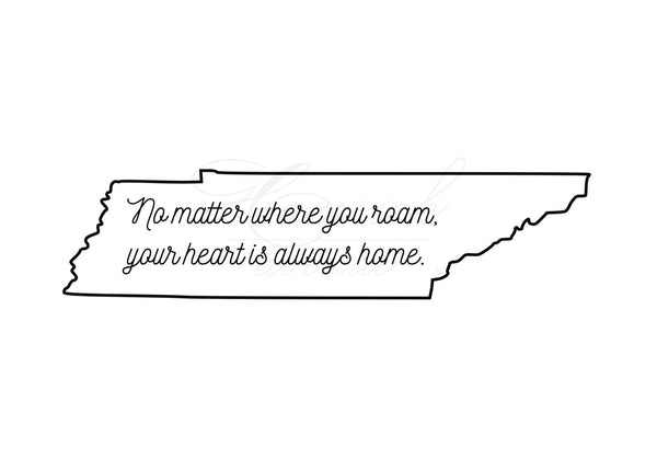 Tennessee Home Print | 5x7" or 8x10"