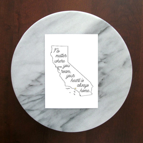 California Home Print | 5x7" or 8x10"