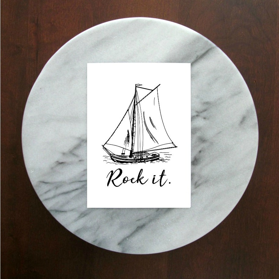 Rock the Boat Print | 5x7" or 8x10"