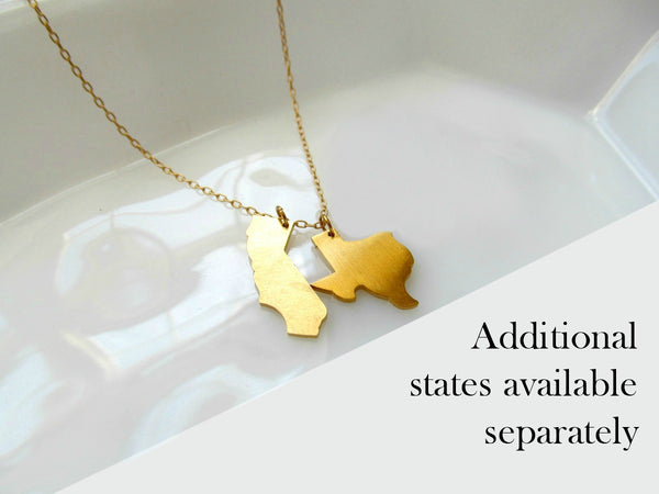 NEW JERSEY State Necklace